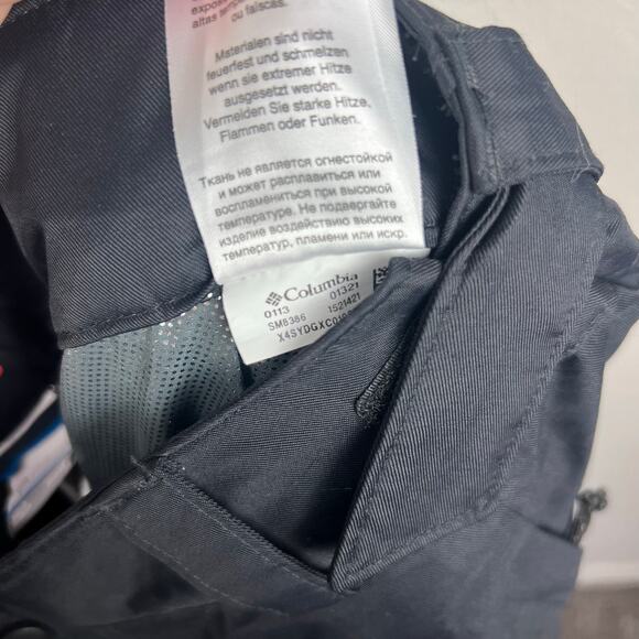 Columbia Omni-Tech Omni-Heat Snow Pants Black Waterproof Insulated SM8386 - Picture 11 of 11
